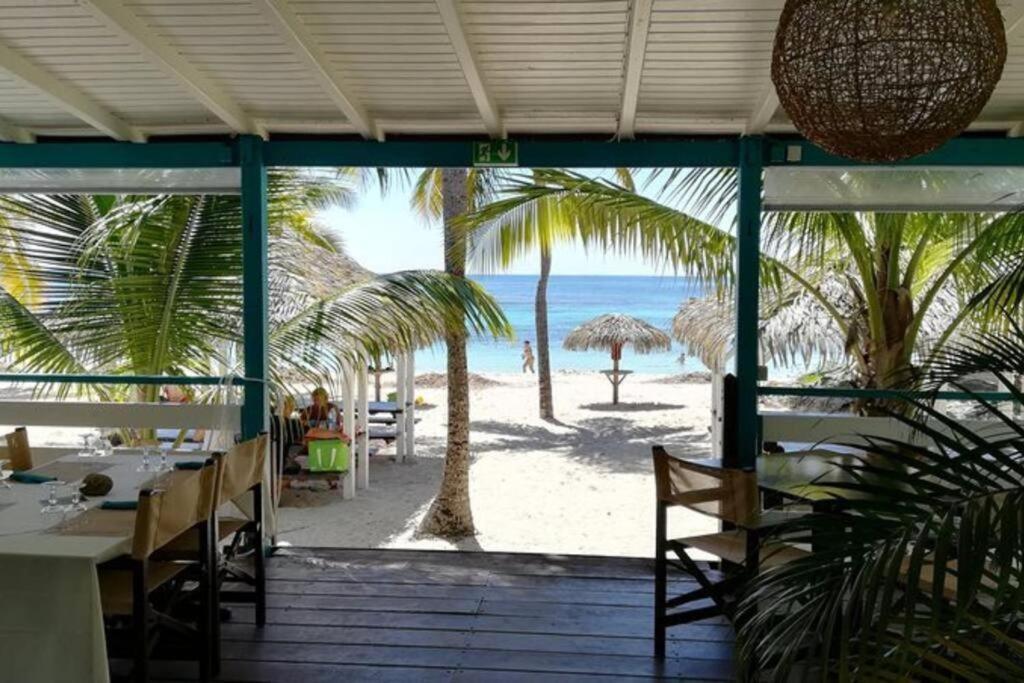 Studio Anse Des Rochers 4 Personnes Saint-Francois  Bagian luar foto